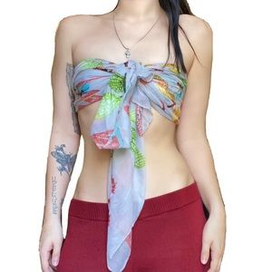 Dragonfly Colorful Print Extra Large Scarf Wrap